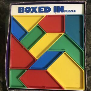 Milton Bradley Boxed In Puzzle 4230 1981